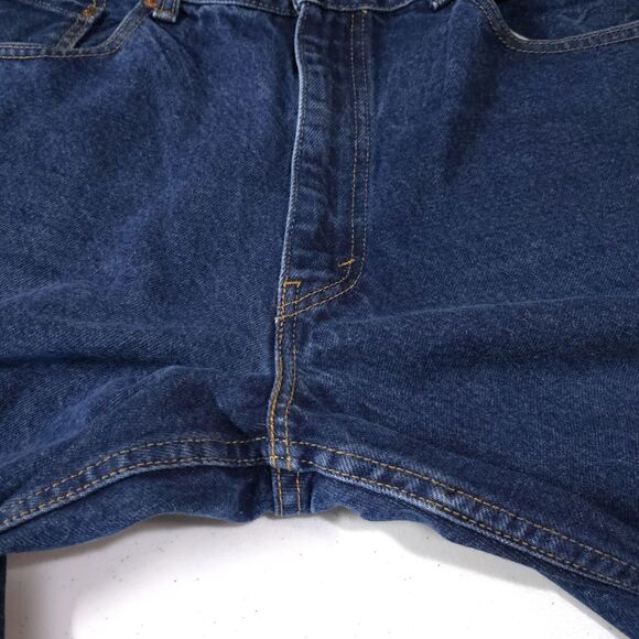 Levis 550 Relaxed Baggy Jeans 38x34 Mens High Rise Dark Wash Workwear Western - Picture 10 of 16
